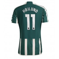 Manchester United Rasmus Hojlund #11 Vonkajší futbalový dres 2023-24 Krátky Rukáv